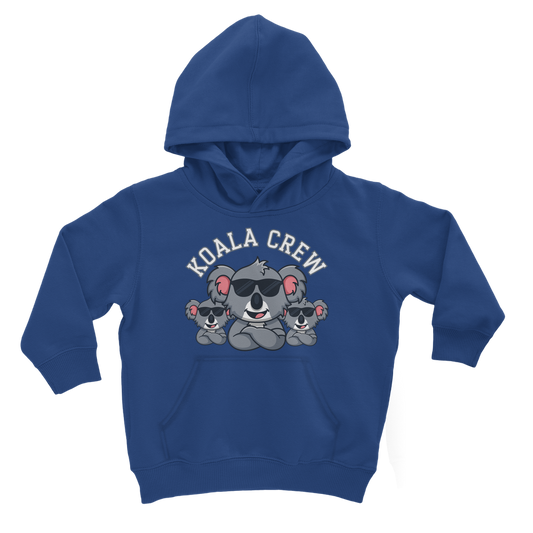 Unisex Kids "Koala Crew" Pullover Hoodie (Ages 3-13 Yrs)