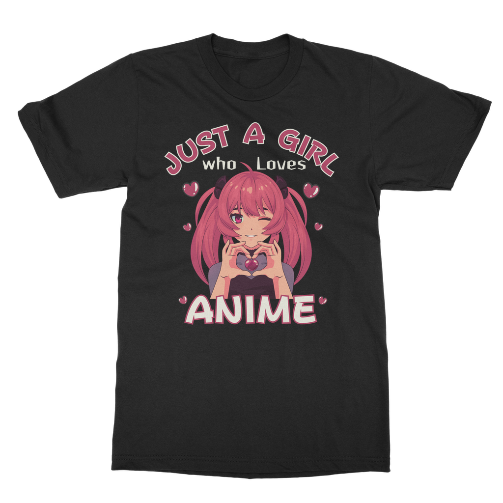 Just a Girl Who Loves Anime  - Kids & Teens Anime T-shirt