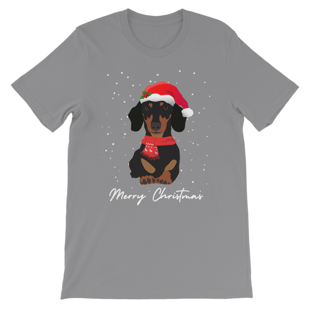 Kids Christmas Dachshund T-shirt | 3 - 13 years