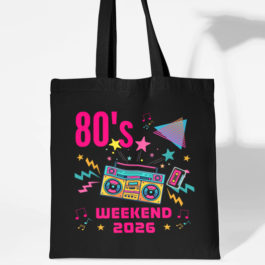 80s Weekend 2026 Tote Bag – Hen Party & Girls Trip