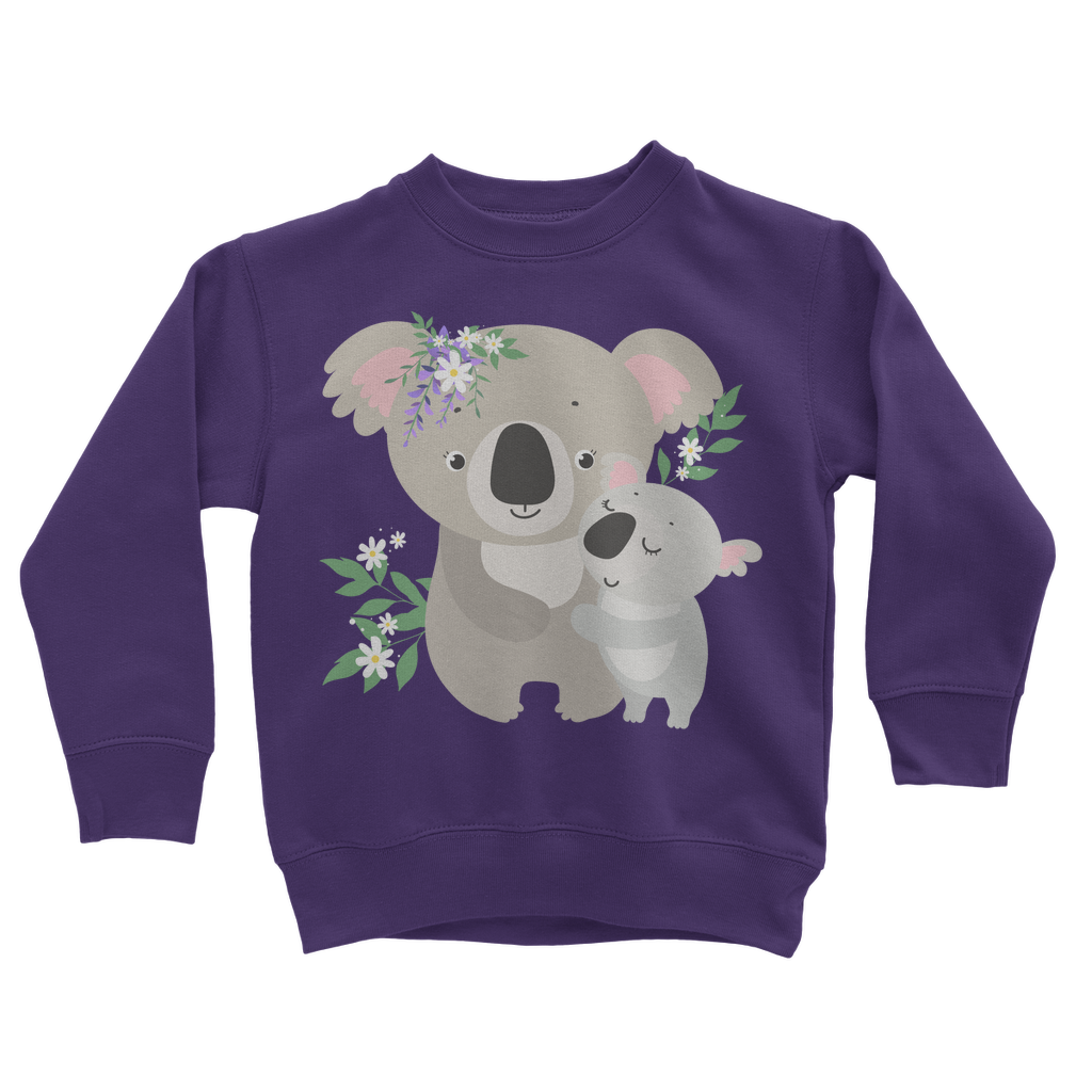 Girls Mummy & Baby Koala Sweatshirt | 3 - 13 years