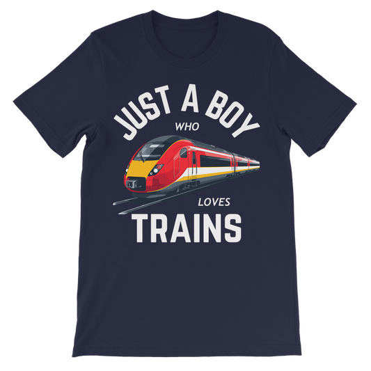 just-a-boy-who-loves-trains-t-shirt-300  | Kids Cotton T-shirt