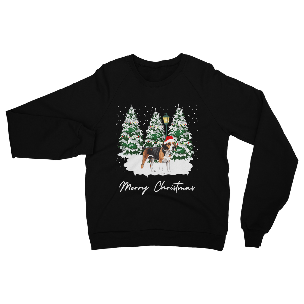 Festive Beagle - Unisex Adults Christmas Sweatshirt