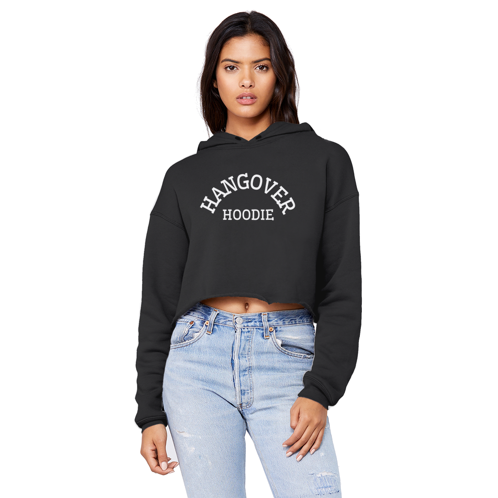 Unisex Cropped 'Hangover Hoodie'  | XS - 3XL