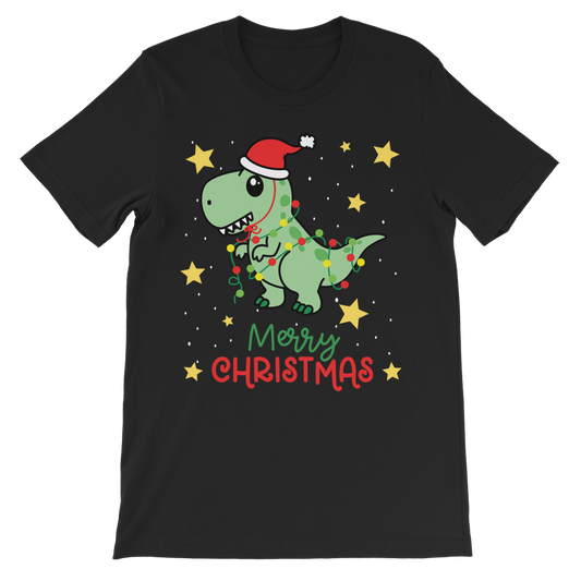 Christmas Dinosaur - Kids T-shirt