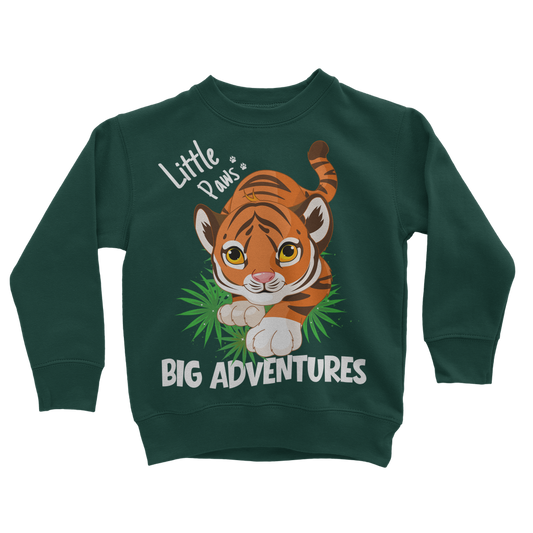 tiger-cub-little-paws-big-adventures-300 | Kids Sweatshirt