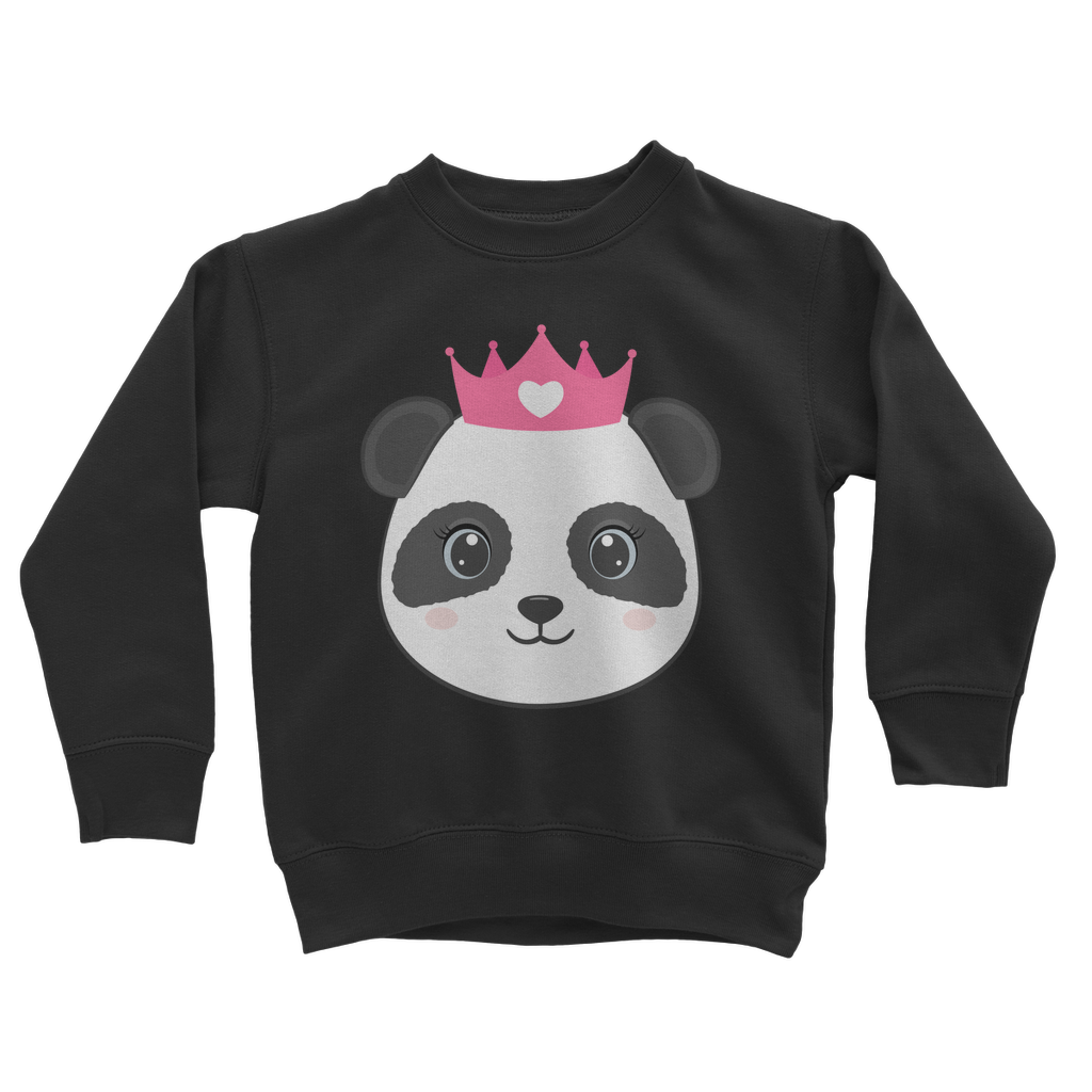Princess Panda - Girls Sweatshirt | 3 - 11 years