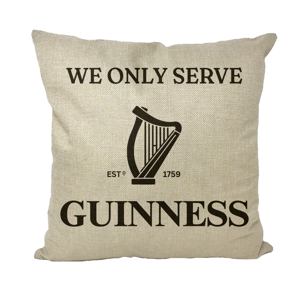 we-only-serve-300 Throw Pillows