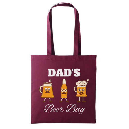 Dad's Beer Bag - Cotton Tote