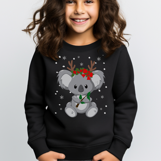Kids Koala Christmas Sweatshirt