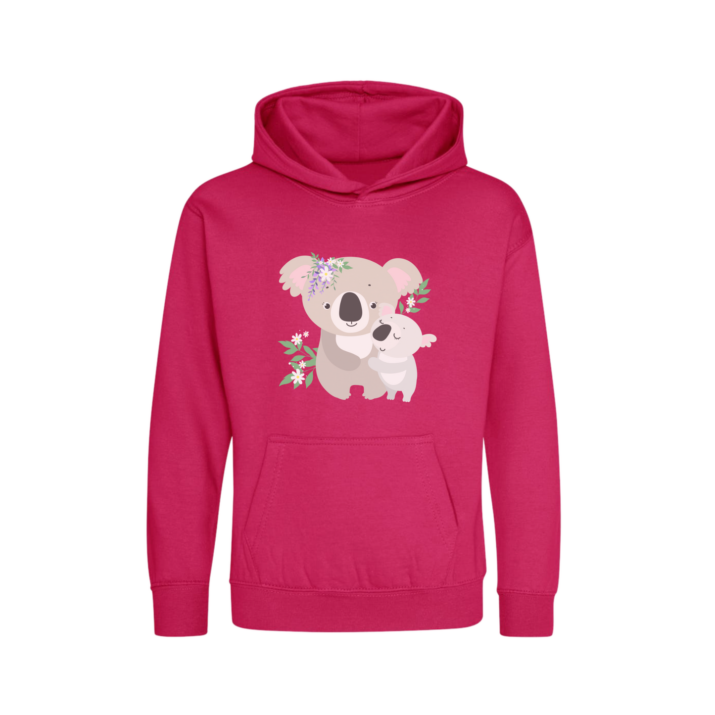 Mummy & Baby Koala's - Girls Pullover Hoodie