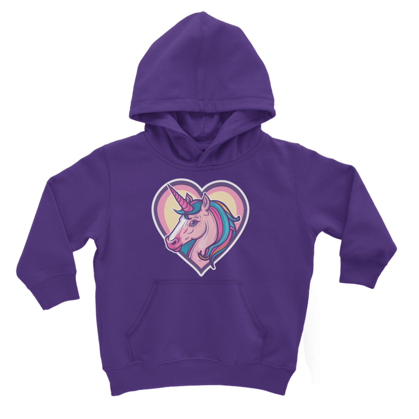 Children's Unicorn Heart Hoodie