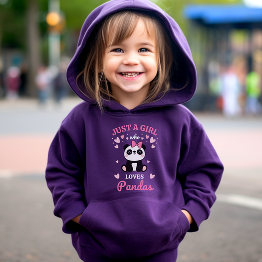 Girls hotsell panda sweatshirt