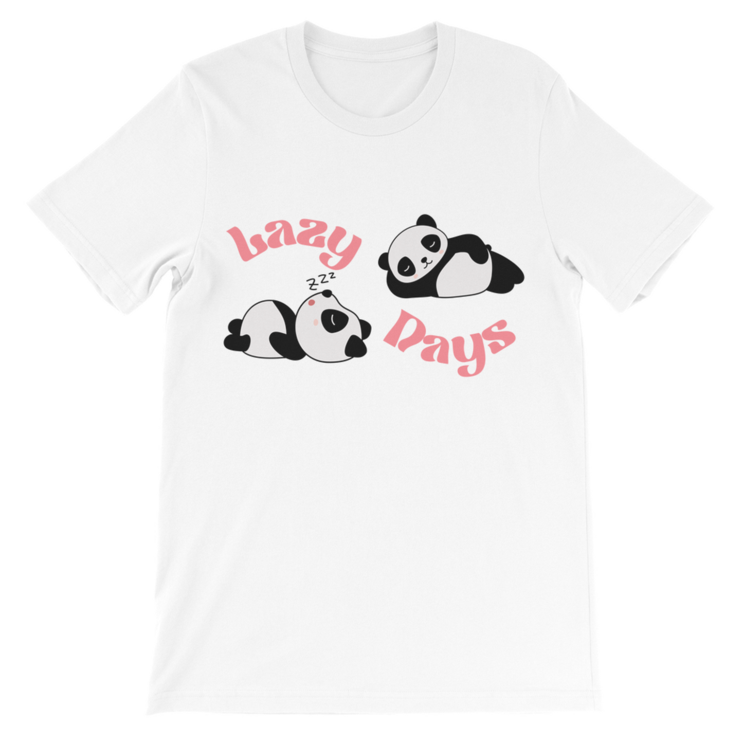 Lazy Days - Girls Panda T-shirt | 3 - 13 years