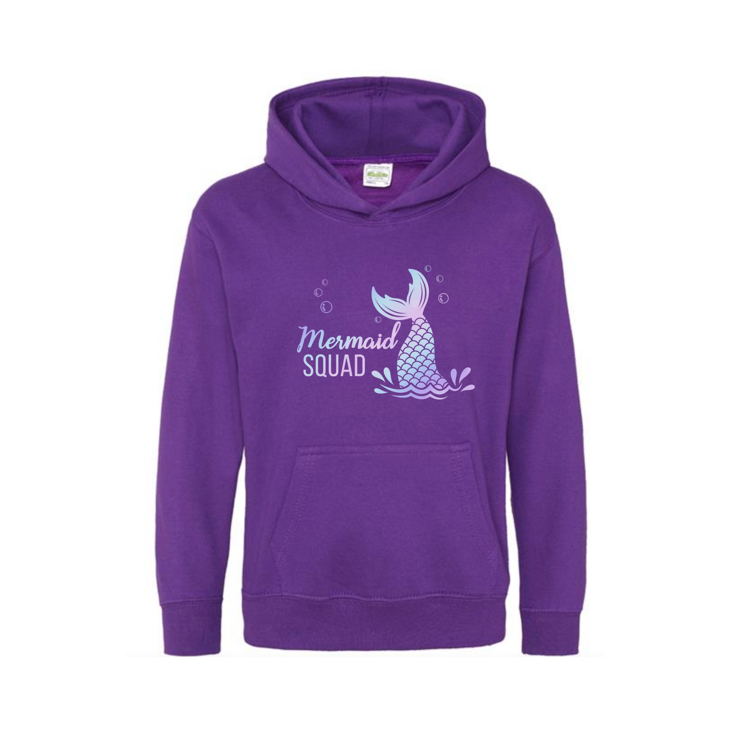 Mermaid Squad - Girls Pullover Hoodie | 3 - 13 years