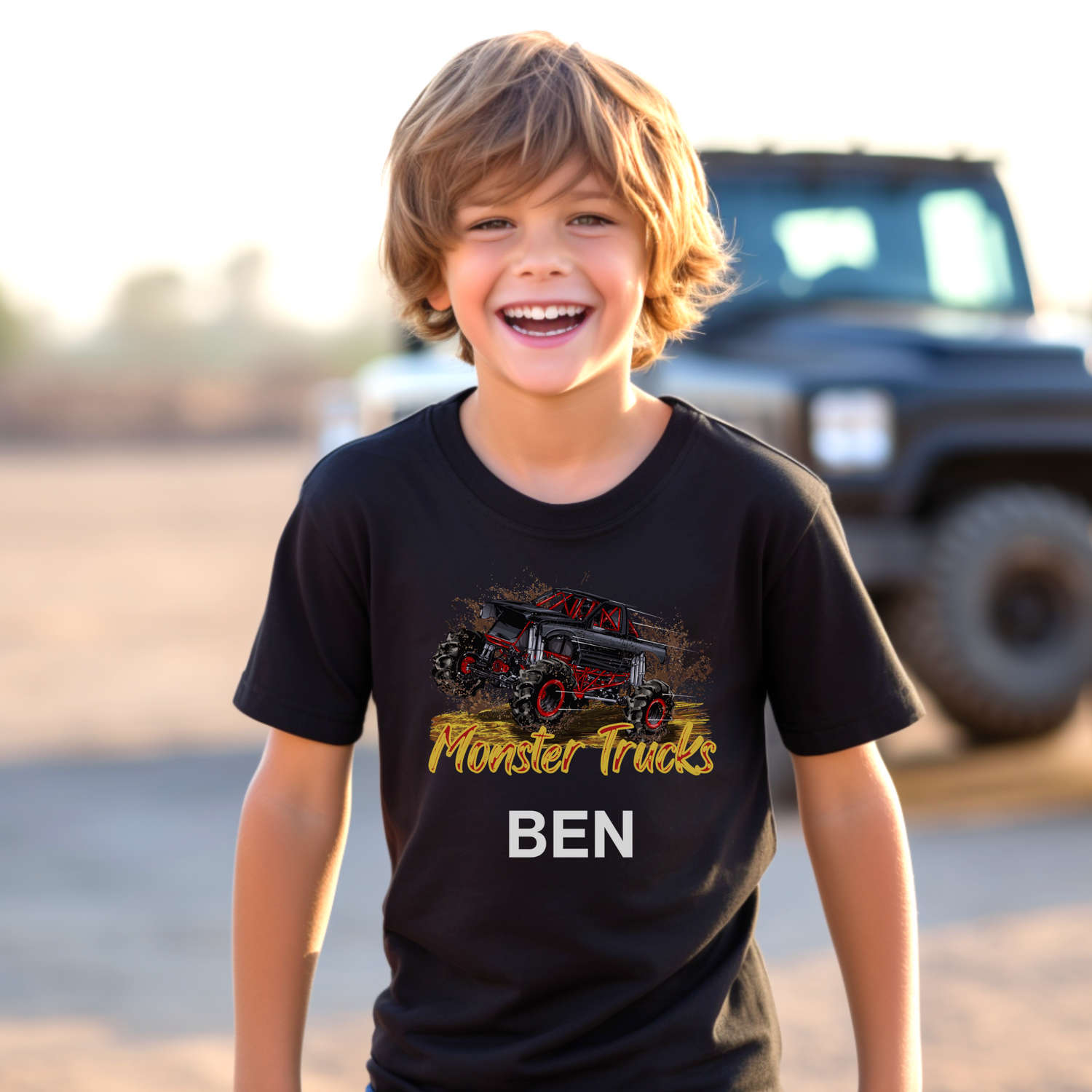 monster truck tee shirts