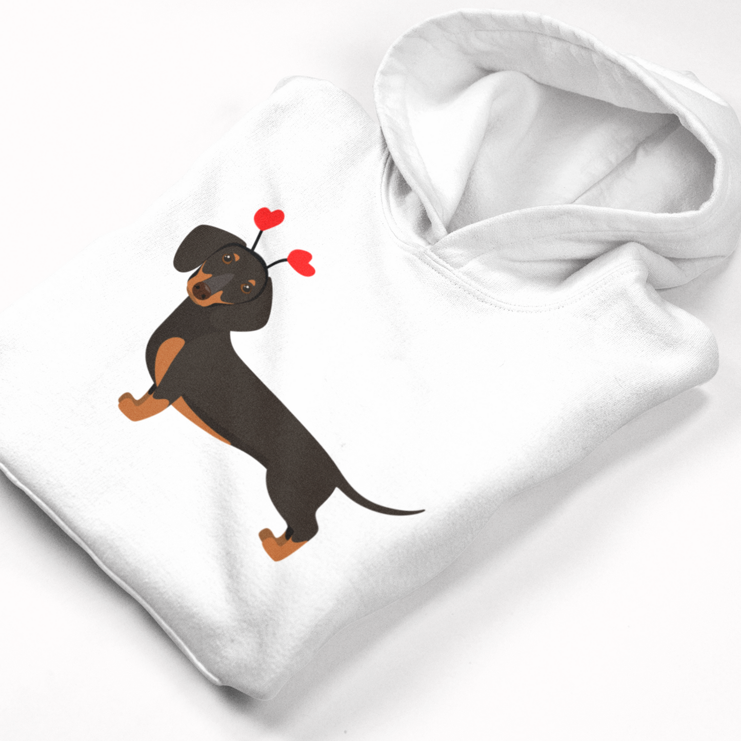 Silly Sausage Dog - Girls Pullover Hoodie | 3 -13 years