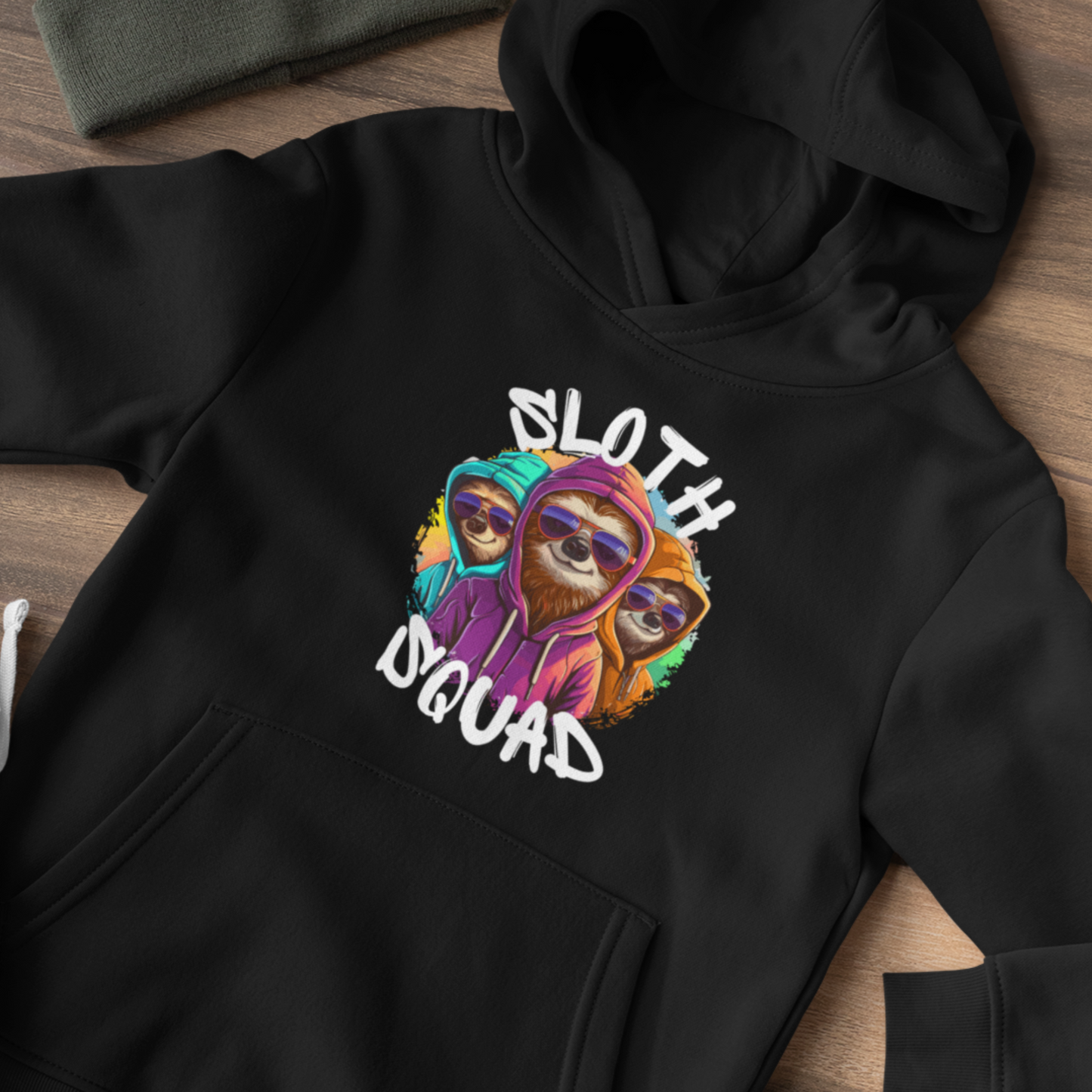 Kids "Sloth Squad"  Pullover Hoodie | 3 - 13 years