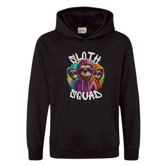 Kids "Sloth Squad"  Pullover Hoodie | 3 - 13 years