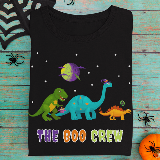The Dinosaur Boo Crew - Kids Halloween T-shirt | 3 - 13 years