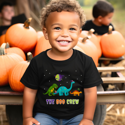 The Dinosaur Boo Crew - Kids Halloween T-shirt | 3 - 13 years