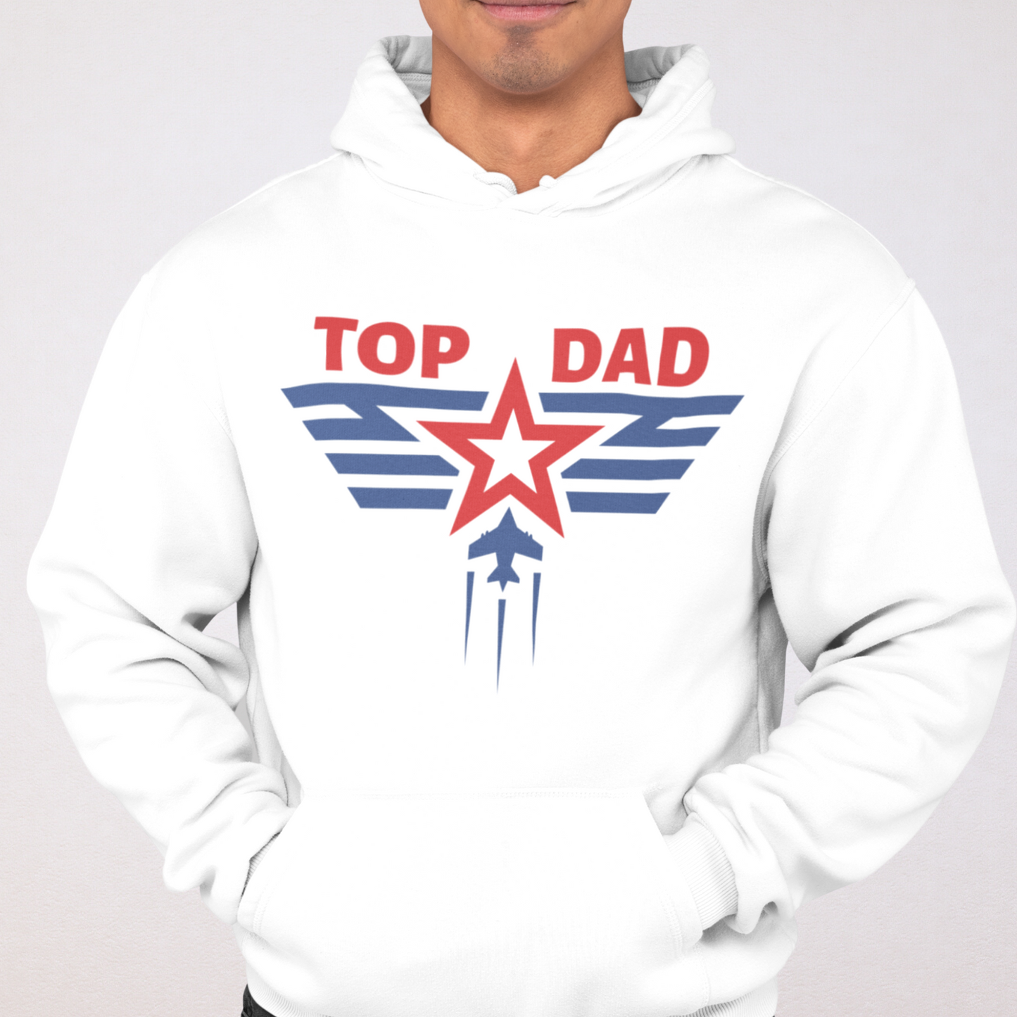 Top Dad - Men's Pullover Hoodie