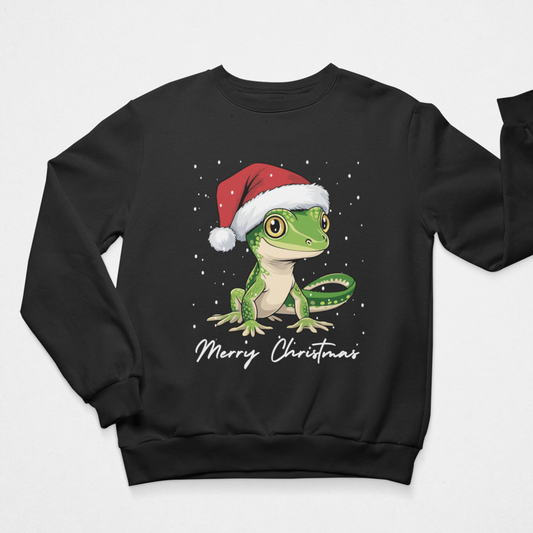 Christmas Gecko Jumper for Adults