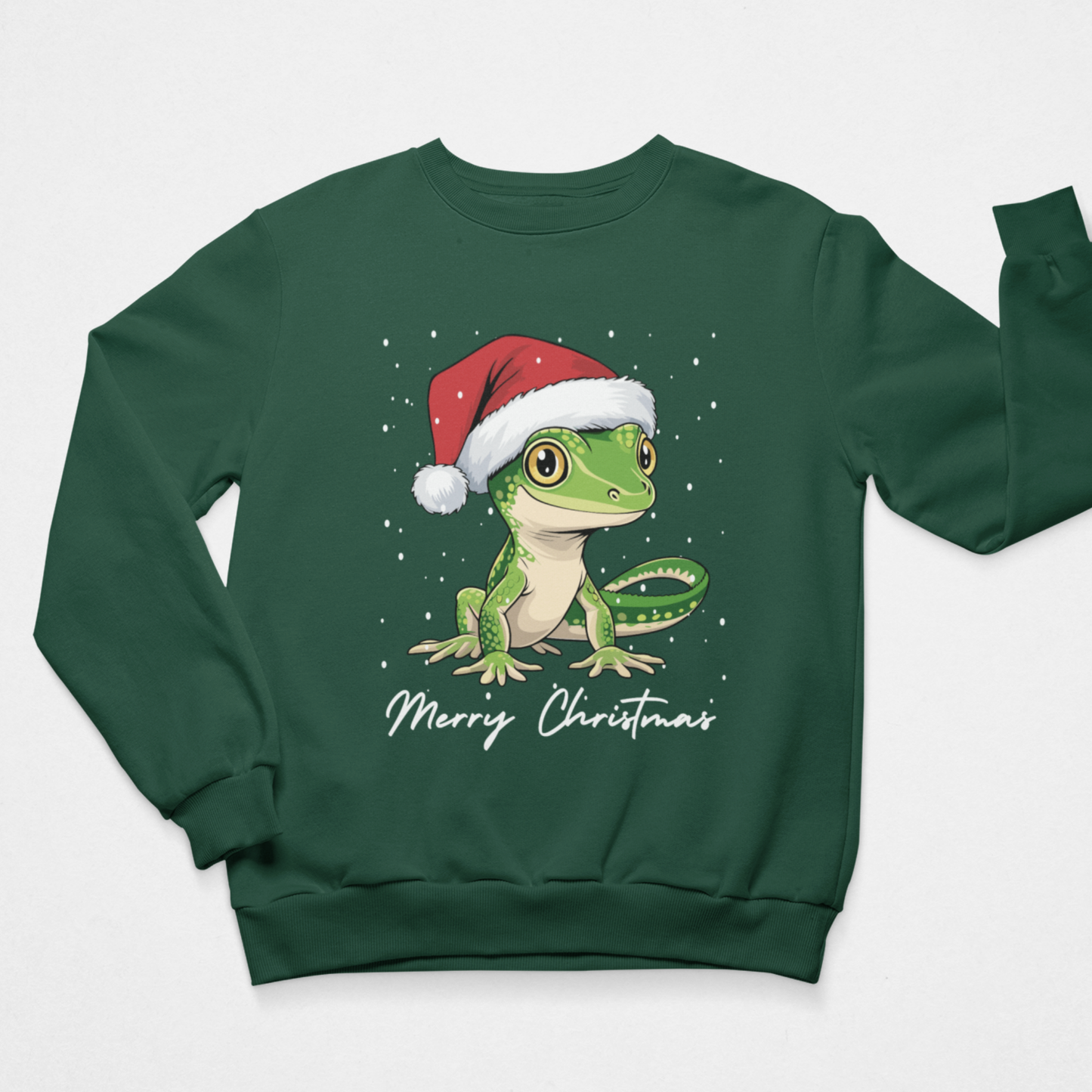 Christmas Gecko Jumper for Adults