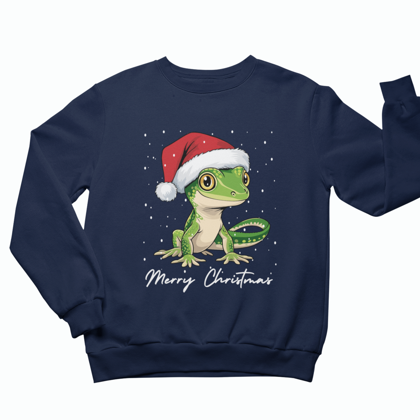 Christmas Gecko Jumper for Adults