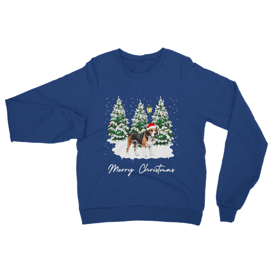 Festive Beagle - Unisex Adults Christmas Sweatshirt