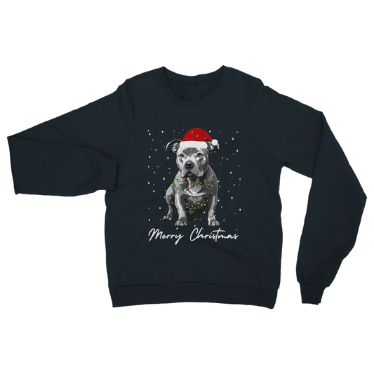 Christmas Staffordshire Bull Terrier Sweatshirt | Unisex Sizes