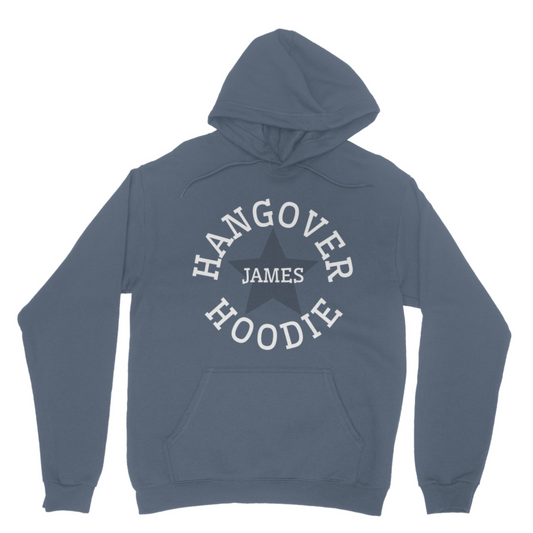 Men's/Young Adult's College Style Hangover Hoodie | S - 3XL