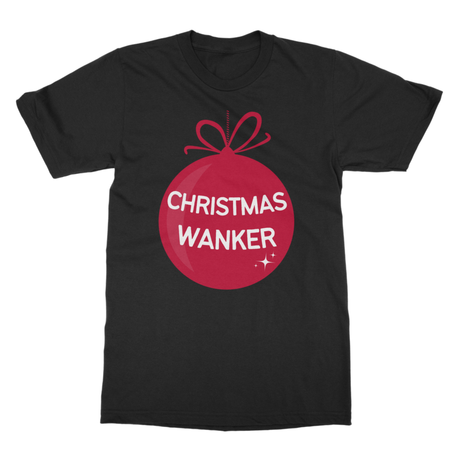 Christmas Wanker Funny Adult Christmas T-Shirt (S-4XL)