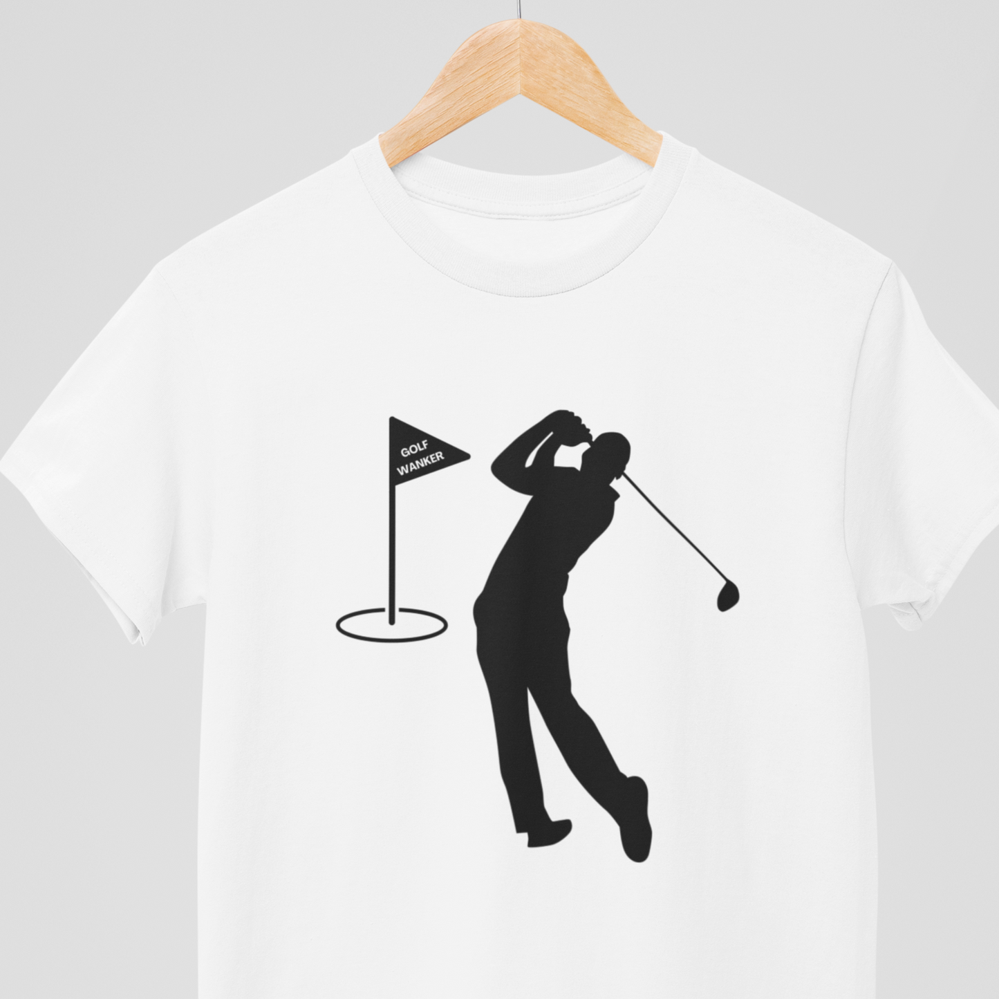 Men's 'Golf Wanker' Premium Cotton T-shirt | S - 4XL