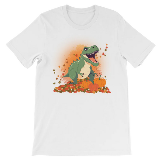 Autumn T-rex - Kids Halloween Dinosaur T-shirt