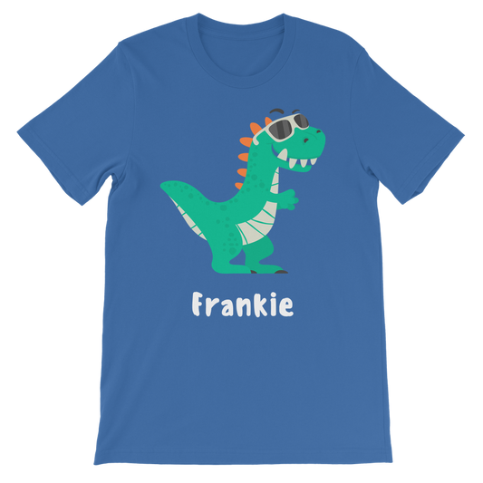 Boys Personalised 'Cool Dinosaur' T-shirt | 3 - 8 years