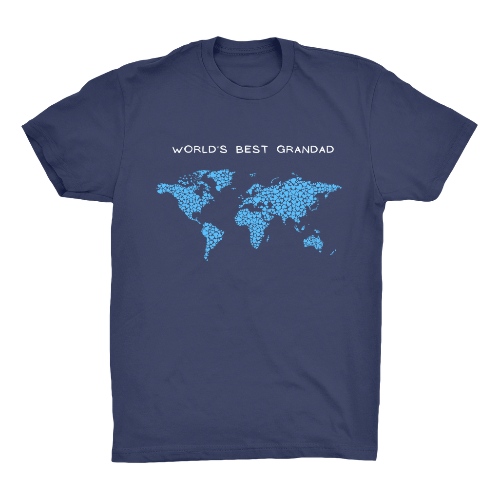 World's Best Grandad T-shirt - Organic Cotton | XS - 3XL