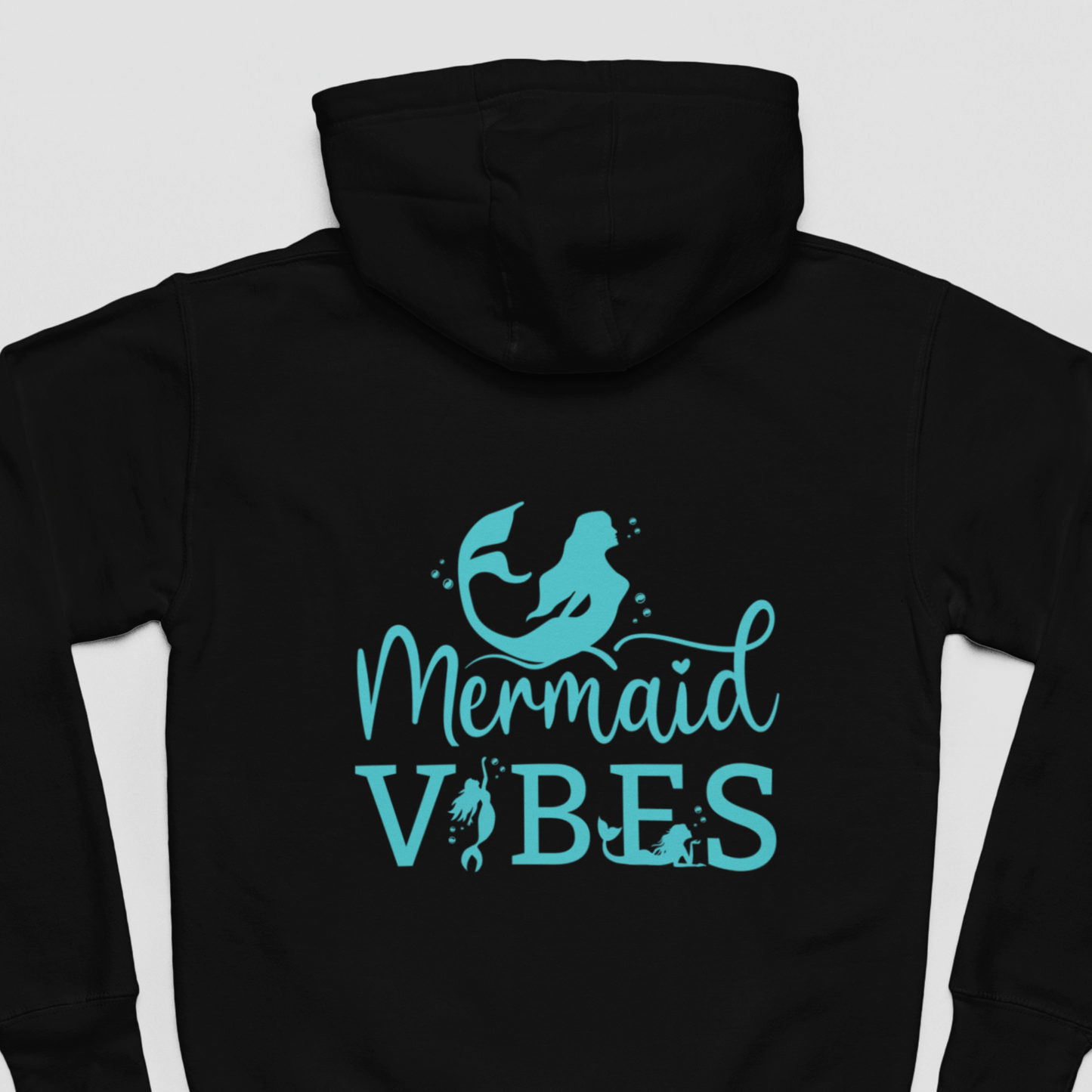 Girls "Mermaid Vibes" Zip Hoodie | 3 - 13 years