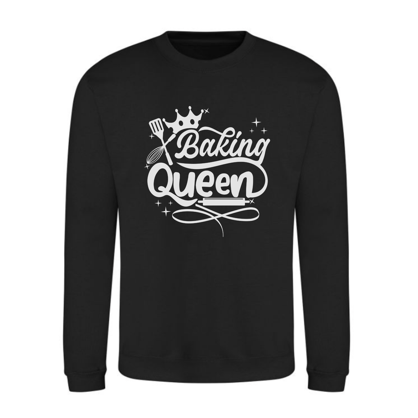 Baking Queen Sweatshirt – Funny Baking Jumper | Baking Gift