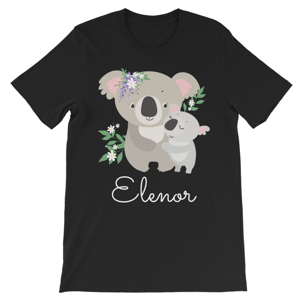 Kids Personalised Mum & Baby Koala T-shirt