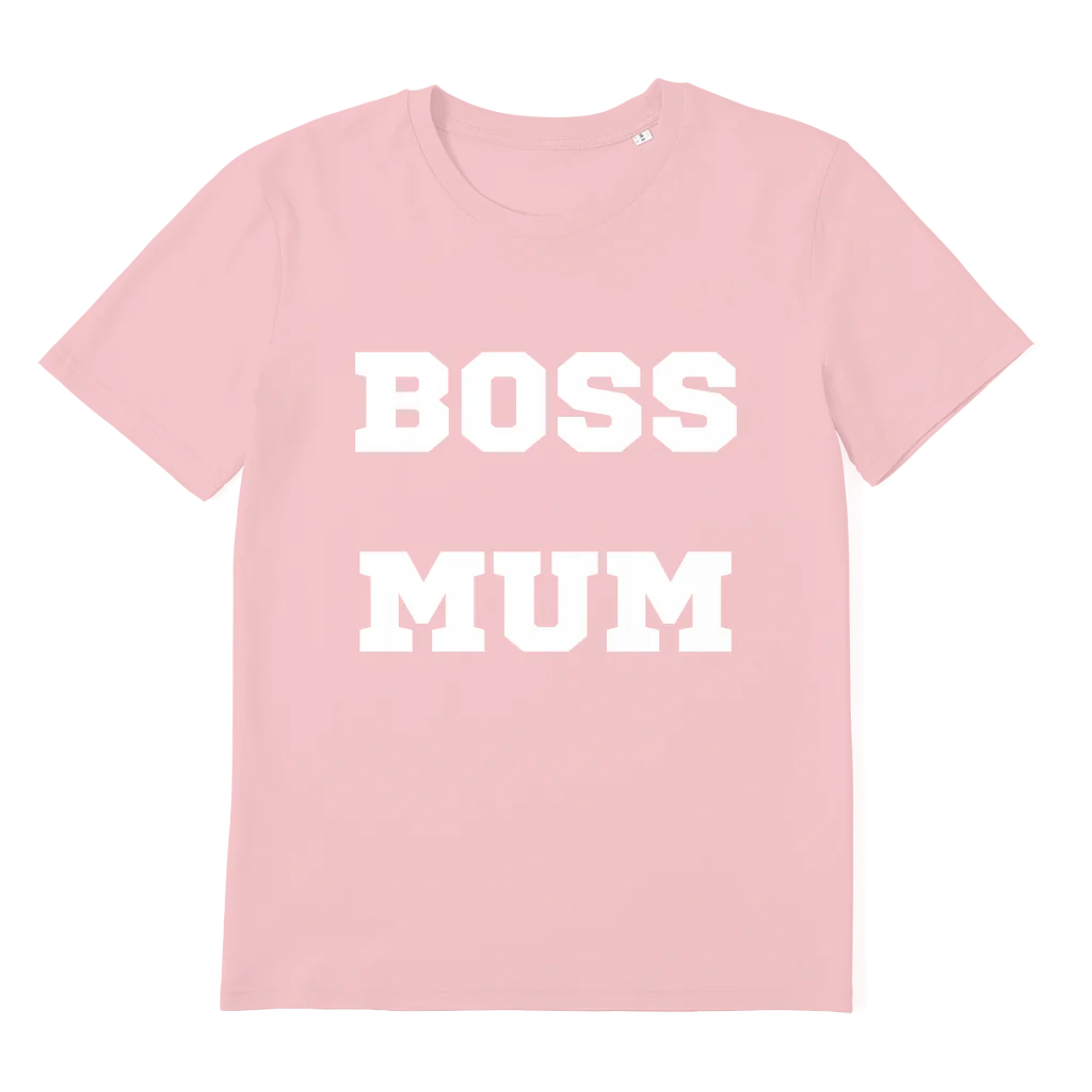 BOSS MUM - Women's Premium Organic Cotton T-Shirt