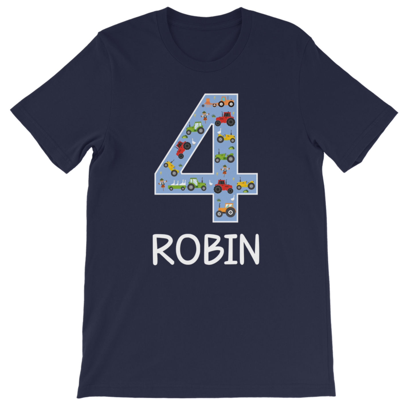 Boys Farm & Tractor Birthday T-shirt | 3 - 5 years