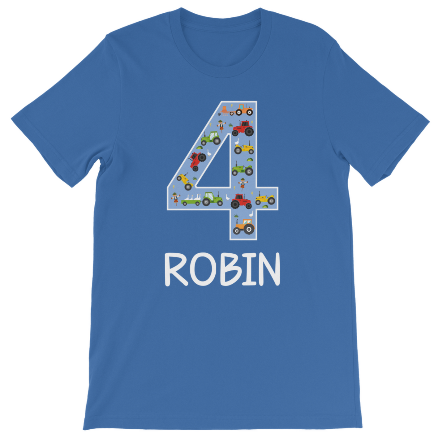 Boys Farm & Tractor Birthday T-shirt | 3 - 5 years