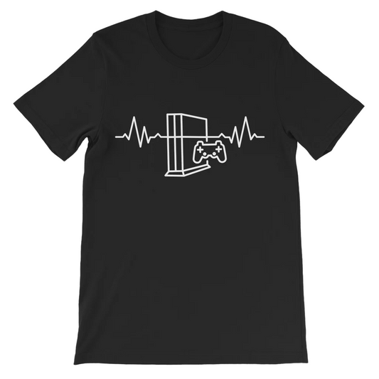 Unisex Kids Gaming Heartbeat T-Shirt | 5 - 13 years