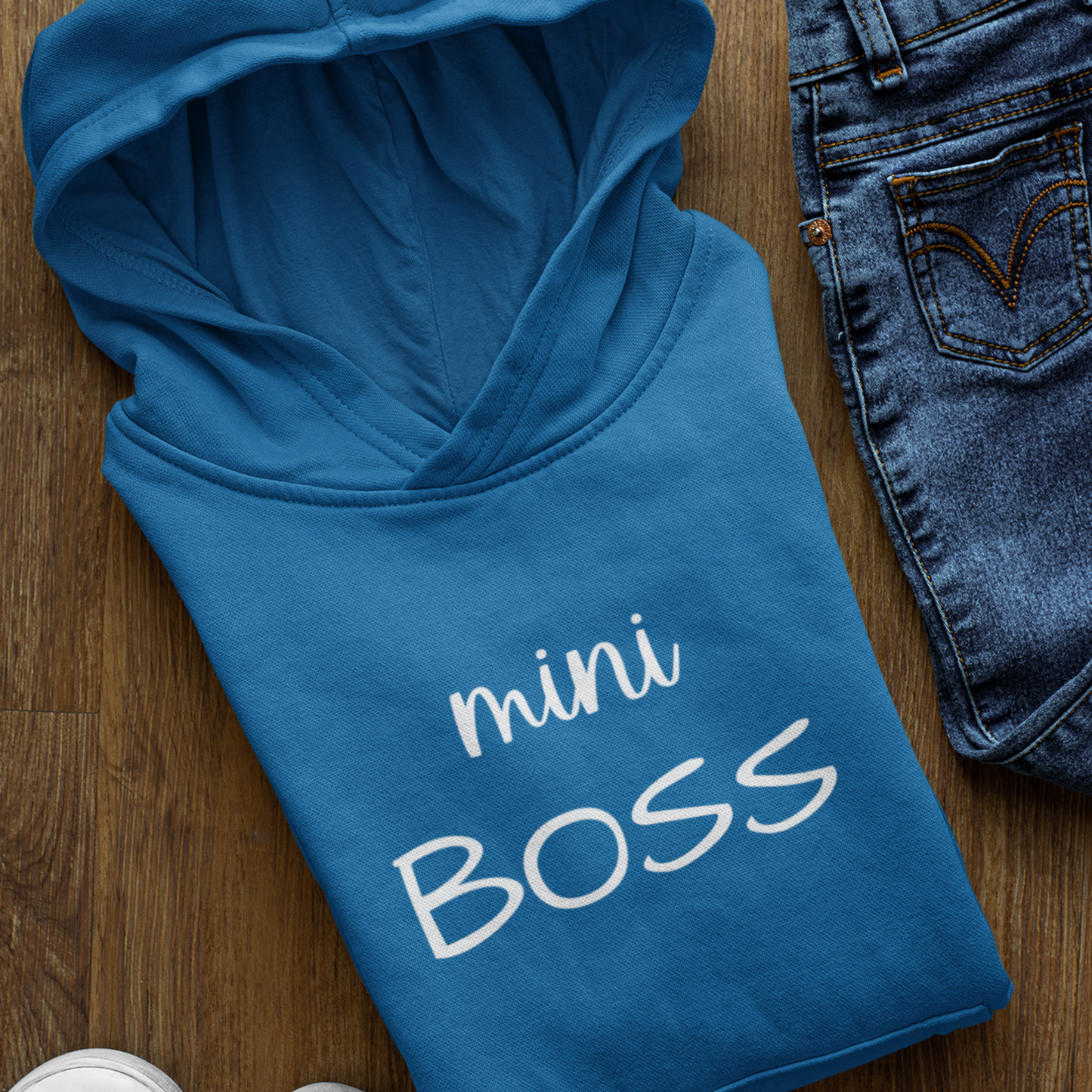 Boys "Mini BOSS" Pullover Hoodie | 3 - 6 years