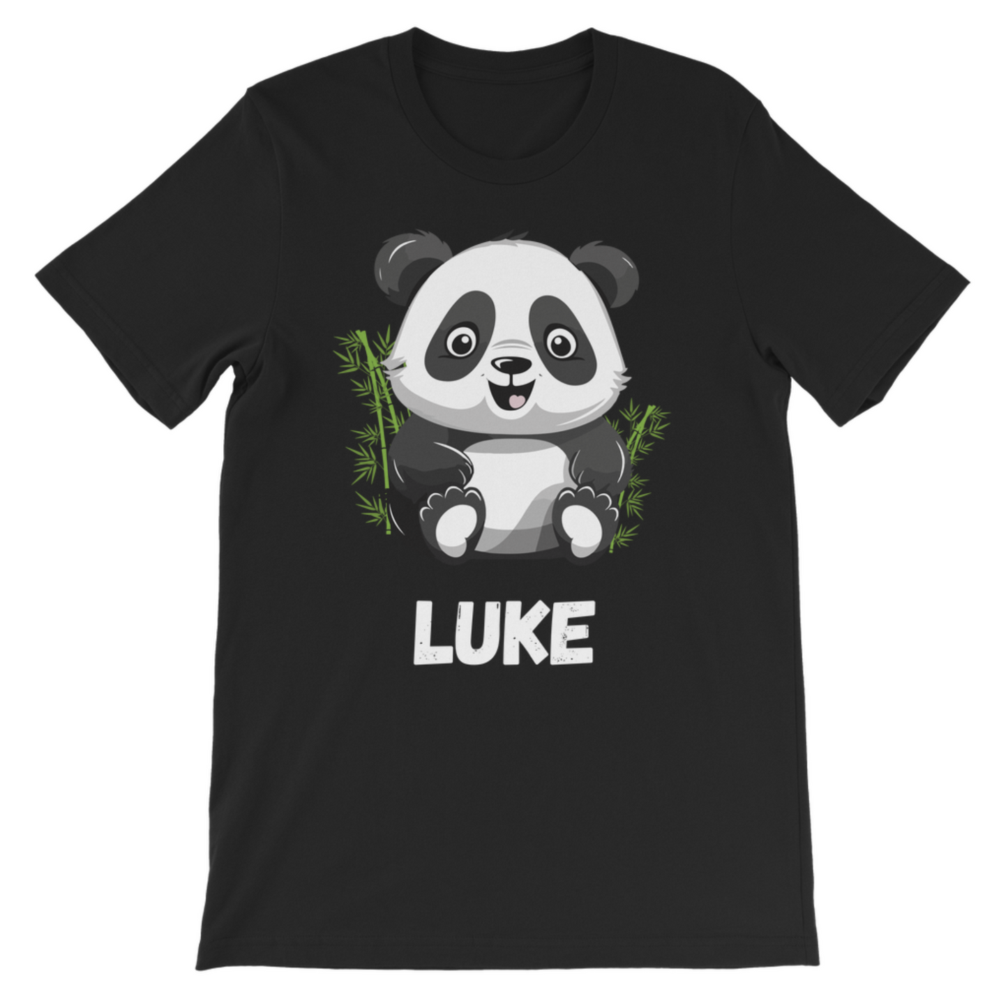 Boys Personalised Panda T-shirt | 3 - 11 yrs