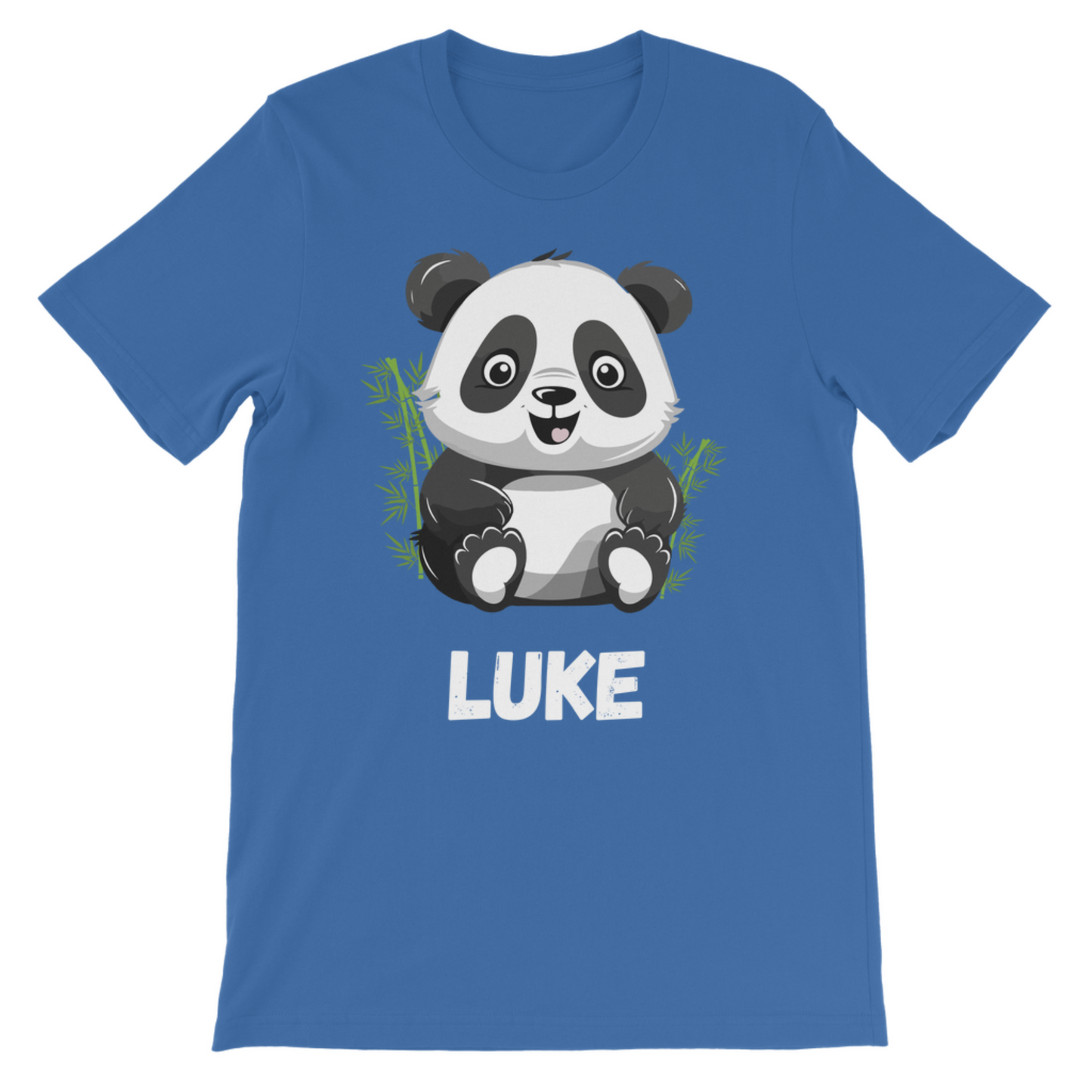 Boys Personalised Panda T-shirt | 3 - 11 yrs