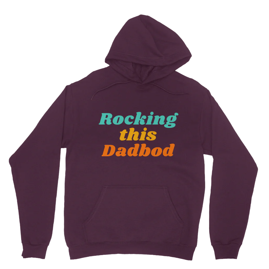 Rocking this Dadbod - Men's Hooded Sweatshirt