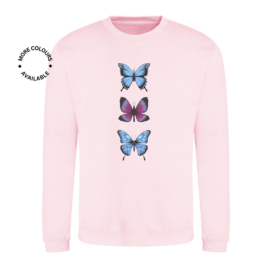 Butterfly Trio Women's Sweatshirt