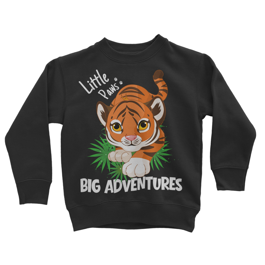 tiger-cub-little-paws-big-adventures-300 | Kids Sweatshirt